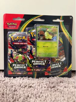 Pokemon - Perfect Order 3Pk Blister - $25
