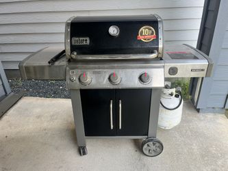 Weber GS4 3 Burner Gas Grill with Tank