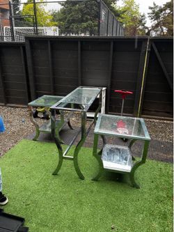 Glass tables