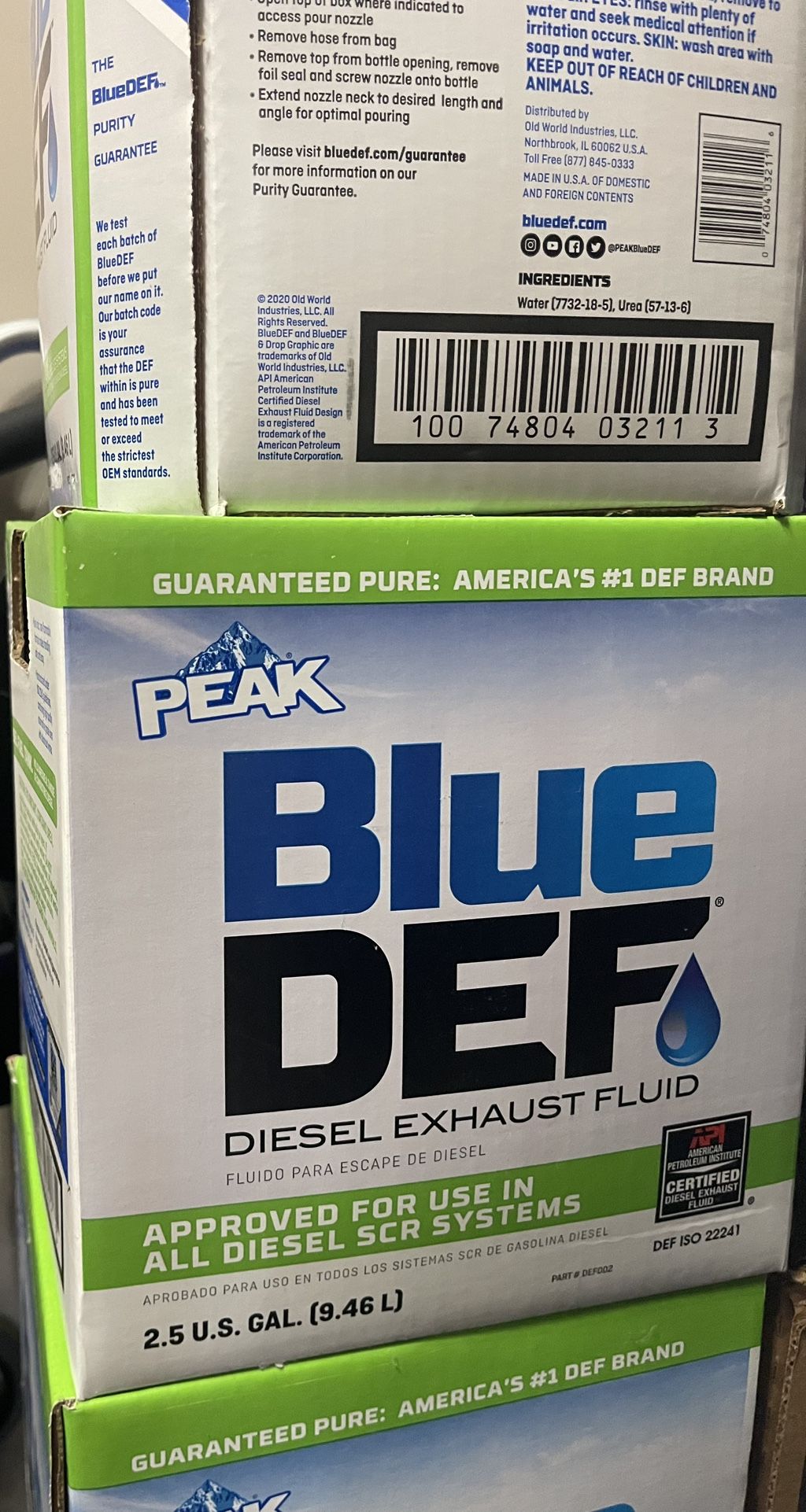 Diesel Exhaust fluid 