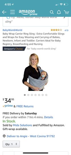 Baby sling