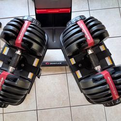 Bowflex Adjustable Dumbbells With Stand 
