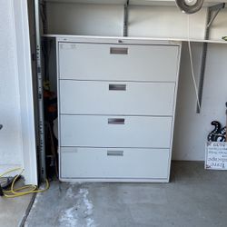 Moving Out - Only $25- Great Deal Going fast! Lateral 4 Drawer File Filing Cabinet Built By Hon