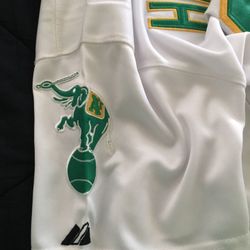 Athletic s white jersey