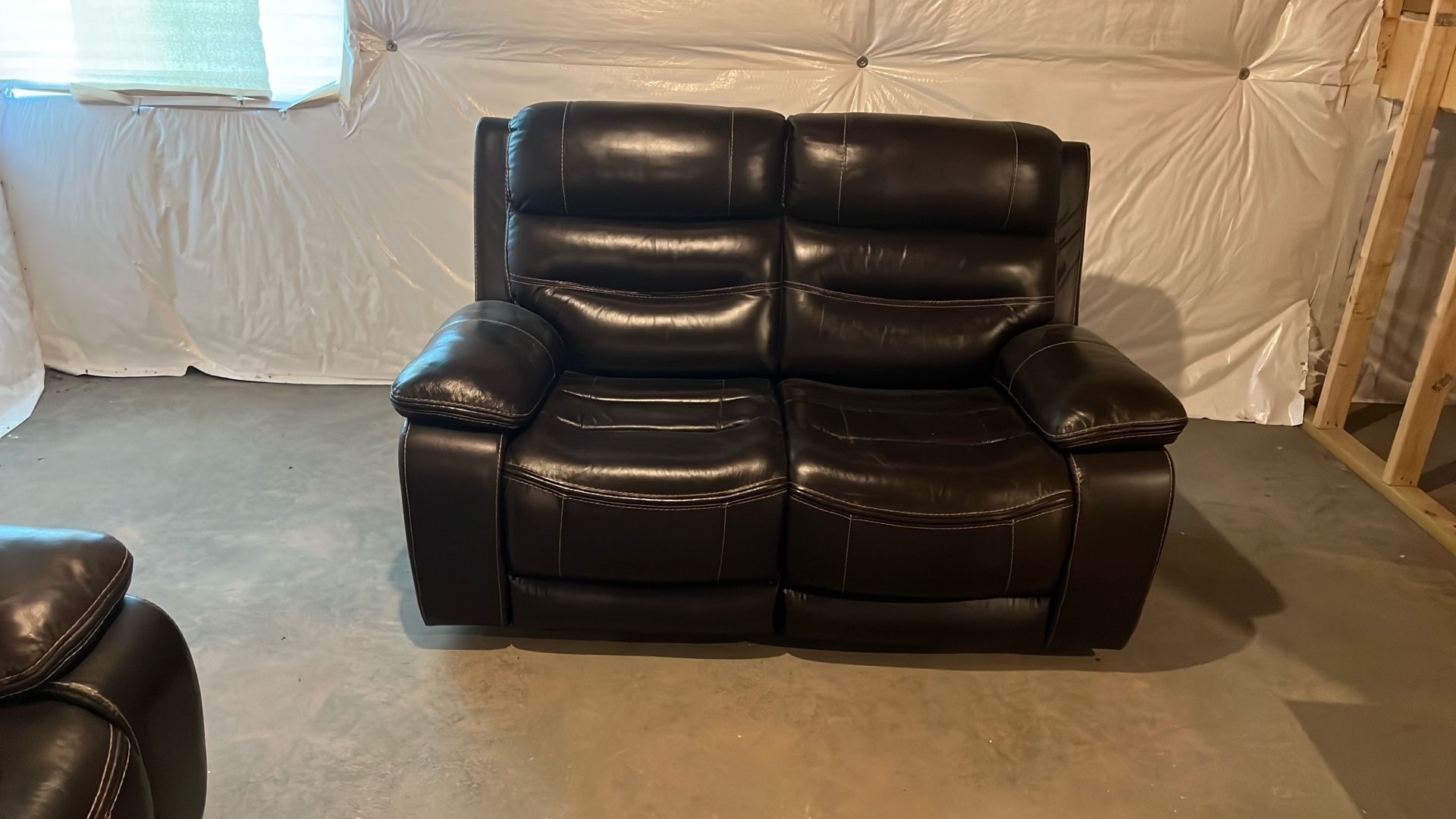 Leather Couch And Love Seat