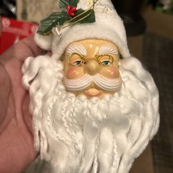 SANTA CHRISTMAS ORNAMENT