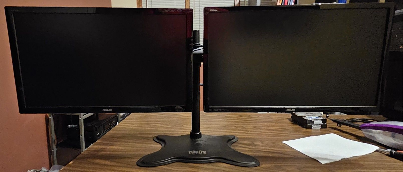 Monitor Stand With 2 Monitor