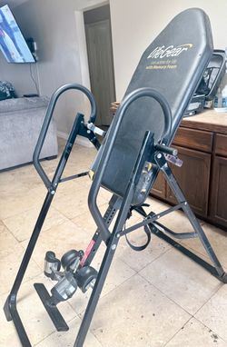 Life Gear Memory Foam Inversion Table