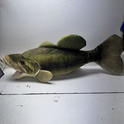 Zoologee 22” large mouth bass plush toy