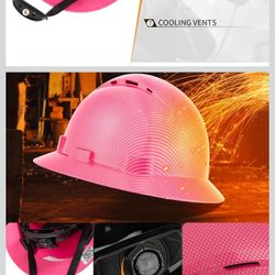 Pink Safety Hard Hat