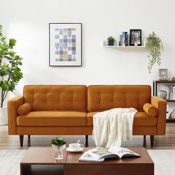 Mid Century Modern Abberton Velvet Square Arm Sofa for Sale in Phoenix AZ OfferUp