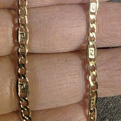 💕18k Figaro Bracelet