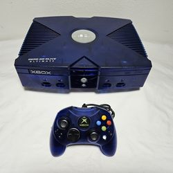 Custom Special Edition Blue Kasumi Dead or Alive Original Xbox with 2 TB Hard Drive