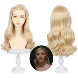 Blonde Glenda Wicked Wig Wavy Long - Peluca Rubio 