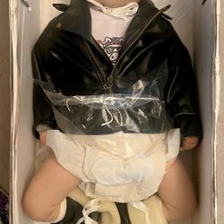 "Joey, Born to Ride". Realistic Baby Doll