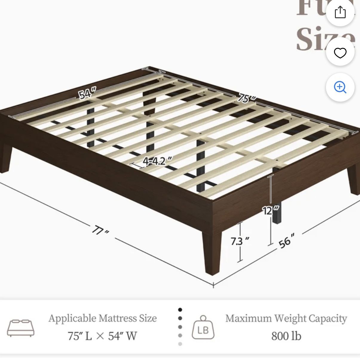 Full Size Bed Frame