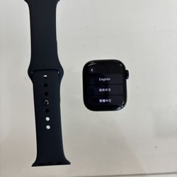 Apple Watch Series 9 (GPS + LTE) 41MM - Midnight Aluminum Case & Black Sport