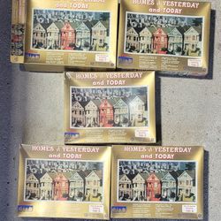 IHC Homes Of Yesterday And Today HO Train Building Kits 1-5