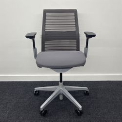 VERY LIKE NEW STEELCASE THINK V2 CHAIRS FULLY LOADED WITH LUMBAR SUPPORT!