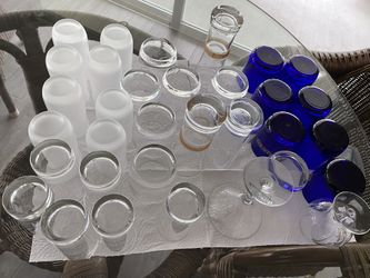 Glassware 50 Cents Each