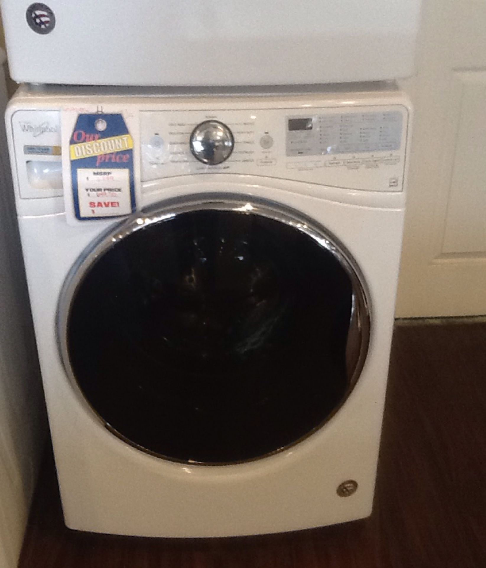 New open box whirlpool washer WFW92HEFW