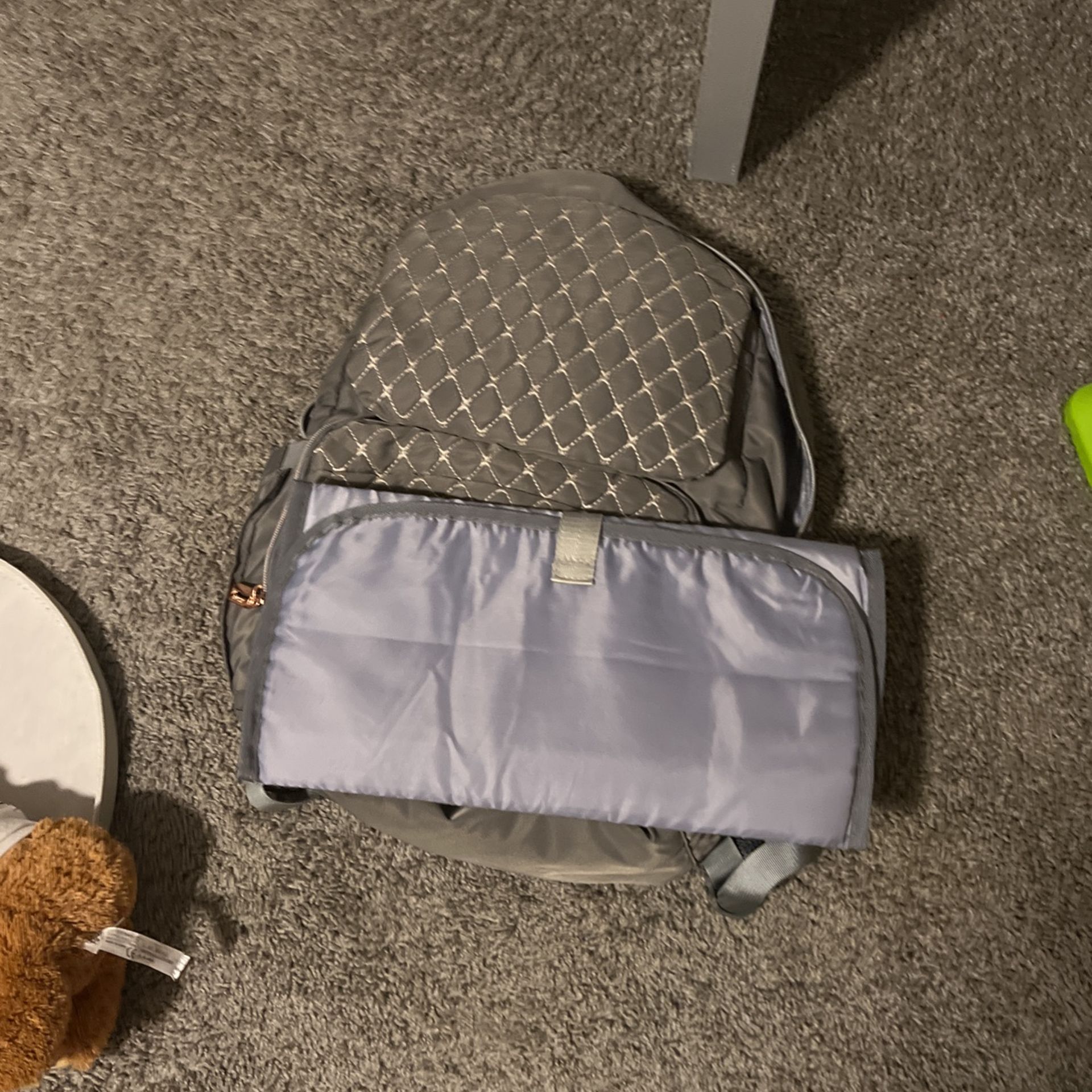 Diaper Bag With Changing Mat