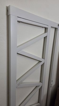 Bed  Frame Metal  From Ikea  White