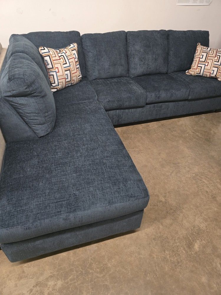 New Blue Sectional