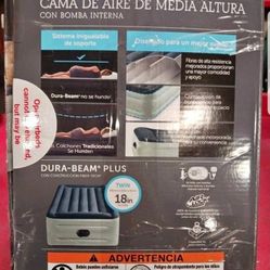 intex twin air mattress 18 inch