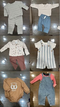 Baby Clothing Bundle – 6 Outfits