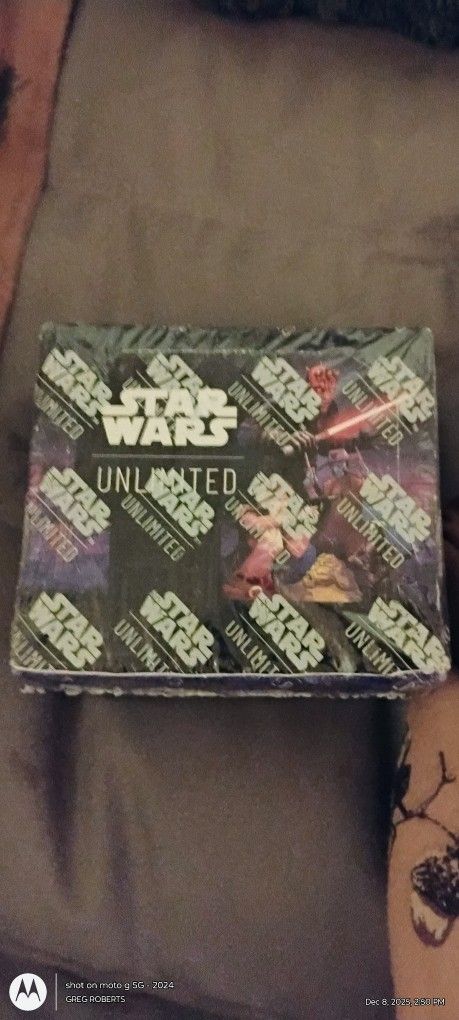 STAR WARS SHADOW & GALAXY CARDS (BRAND NEW) 24 BOOSTER PACKS