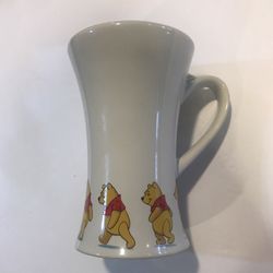 Disney Store Winnie the Pooh Hourglass Shaped Mug