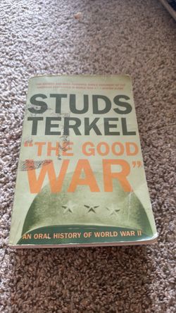 Studs Terkel "The Good War" Paperback