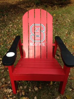 NC State Adirondack chair