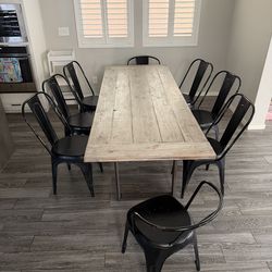 Dining Table with 8 Chairs