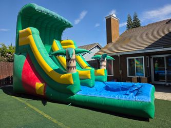 Waterslide for sale or best offer 13x27  $1200  perfect conditions not blower include