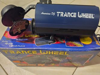 Vintage American DJ Trance Wheel DJ Light – Sound Active Oil Wheel – Original Box