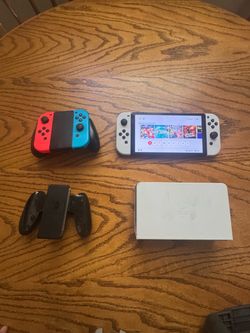 White Nintendo OLED