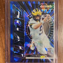 JJ McCarthy Prizm Hype Blue Ice /99