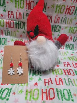 Holiday Handmade Clay Earrings