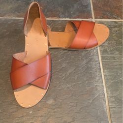 Cynthia Rowley Brown Sandals, Size 10