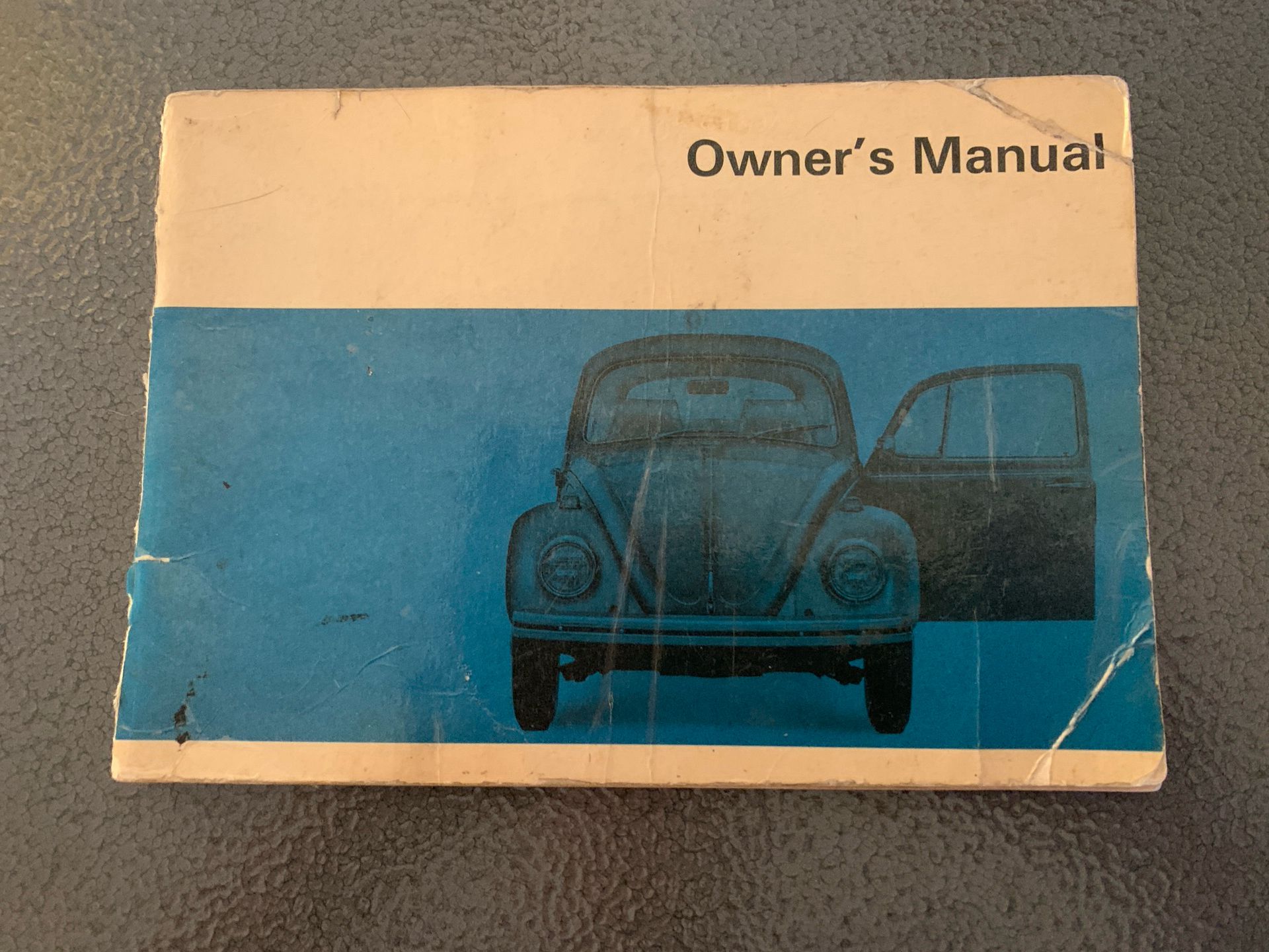 1969 Volkswagen Owners Manual