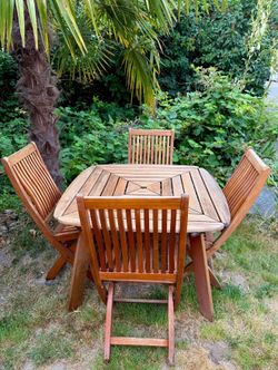 Solid Teak Outdoor Patio Dining Furniture