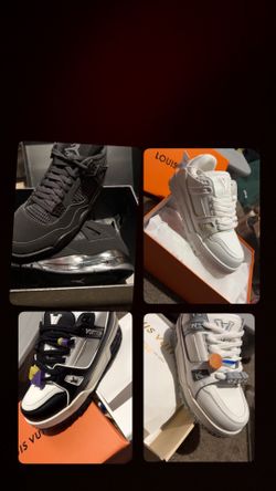 Louis Vuitton shoes & Jordan 4s