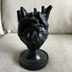 Ashland Anatomical Heart Vase, 9”