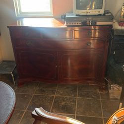 Buffet Table With Storage