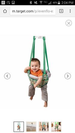Baby doorway jumper