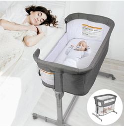 KoolerThings 3-in-1 Baby Bassinet / Bedside Sleeper – Open Box (New) ✨