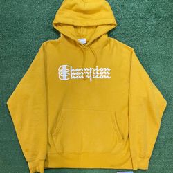 Champion Triple script reverse weave hoodie