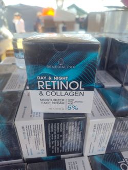 MOISTURIZER FACE CREM DAY & NIGHT RETINOL & COLLAGEN 1.85 ft oz 55 mm